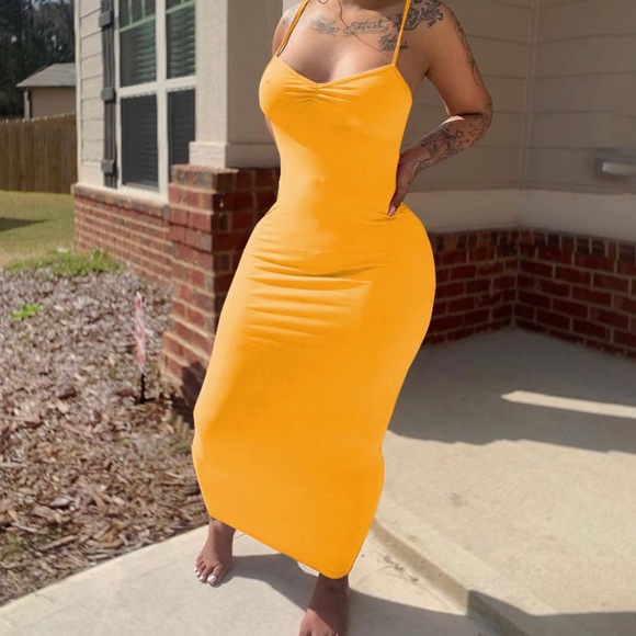 Sleeveless maxi dress - Picture 1 of 3